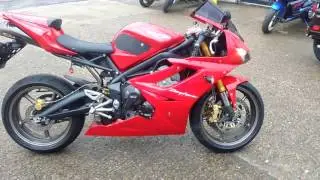 Triumph Daytona 675 Walk Round Sound Arrow Exhaust