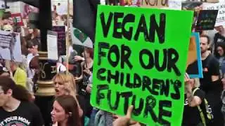The Official Animal Rights March 2018 - Biggest Vegan march ever!