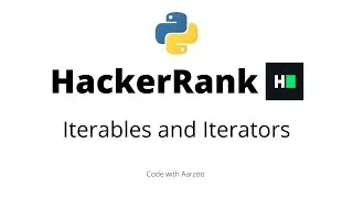 Iterables and Iterators  || HackerRank Solution