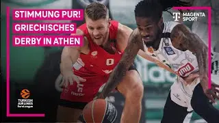 Stimmung pur! Griechisches Derby in Athen | Turkish Airlines EuroLeague | MAGENTA SPORT
