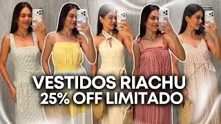7 VESTIDOS RIACHUELO com 20% OFF