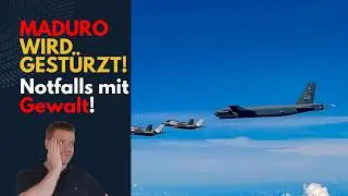 Maduro wird gest&uuml;rzt! Gr&ouml;&szlig;ter US-Aufmarsch seit 30 Jahren!