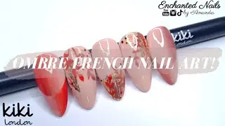 Double Ombre French Nail Trend | Kiki London Gel Polish Tutorial 🍂