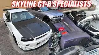 Checking our Skyline GT-Rs at Ichiban Imports - Shop Tour