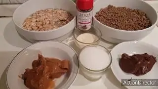 Ngalakh (dessert à base de thiakry et pâte d'arachide)