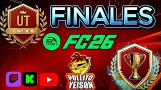 TERMINAMOS FINALES DE UT CHAMPIONS  FC26 VEN POLLUELO ACOMP&Aacute;&Ntilde;AME ABRIMOS ALGUNOS SOBRES