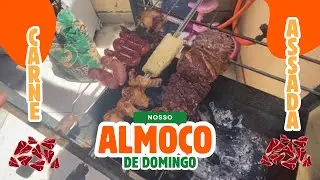 VLOG DE DOMINGO (assamos carne) #fy #foryou #donadecasa #viralvideo 