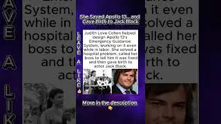 She Saved Apollo 13&hellip; and Gave Birth to Jack Black