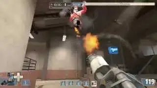 TF2 Silver Pyro POV cp_steel Reddit East Scrim