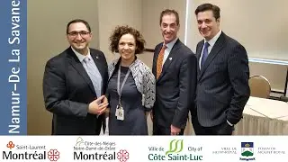 Press conference: Mayors unite around transit solutions for D&eacute;carie Blvd.