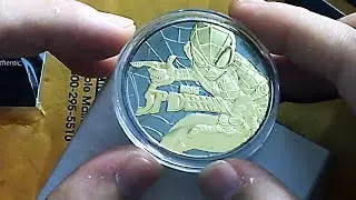 MARVEL SERIES - Spider-Man Coin (Limited Edition) Unboxing