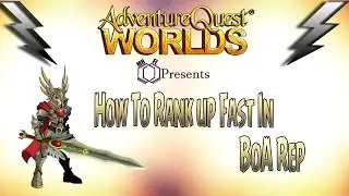 =AQW= How to Farm Blade of Awe Rep Fast