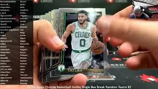 16.01.2026 25/26 Topps Chrome Basketball Hobby Single Box Break Random Teams #2