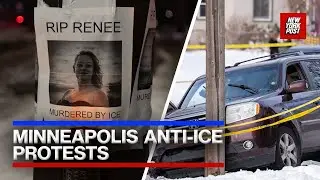 Live: Angry Protests in Minneapolis After ICE Shooting