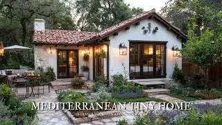 Mediterranean Tiny Home: A Tranquil Oasis in a Compact Space