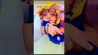 simple n easy newborn bottu designs#shorts#ytshorts#viral#trendingshorts#newbornbaby#bottu#design#
