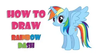 How to Draw Rainbow dash | My Little Pony