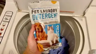 Demo on Dirty Rag, Active Pet Laundry Detergent Review