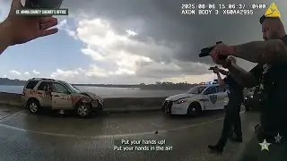 Video Shows High-Speed Chase Ends in Dramatic Jacksonville Crash