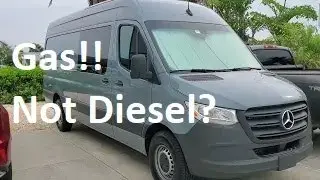 2022 Sprinter GAS! ?? Not Diesel??