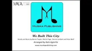 We Built This City - String Quartet - Sheet Music 🎵