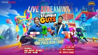MABAR Stumble Guys, Free Saldo dan Tiket ONE PIECE ASIA TOUR - WTG by CyberSquad #onepieceasiatour