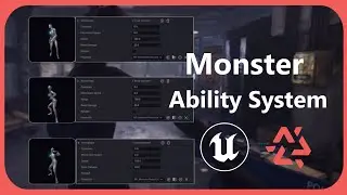 MonsterAIKit | Setup Monster Abilities in Unreal engine 5 using Monster AI kit