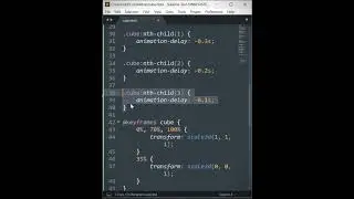 How to Create Cube Loader 🤗 | HTML CSS