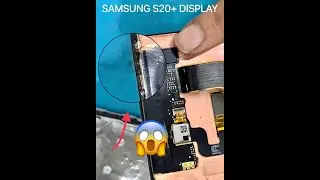 Samsung s20 plus display remov lcd strips demeg 😱😩#samasung