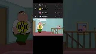 Bundesliga 24/25 Saison von BVB Family Guy Meme