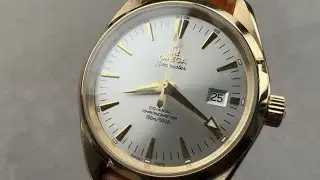 Обзор часов Omega Seamaster Aqua Terra 2603.30.37