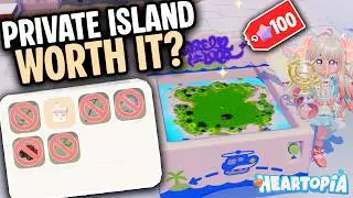 New Heartopia Private Island! 🏝️ Is It Worth 100 Wishing Stars? + Bobs Shop lvl 30!