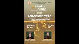 Sunday School Inauguration 2026 | St. Thomas Indian Orthodox Church, Germany e. V.