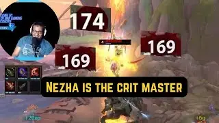 Nezha new CRIT build will change your life! Smite season 10 conquest