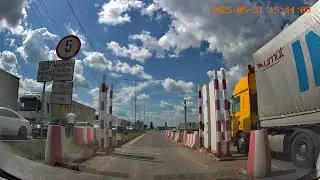 Ruse Bucharest including Schengen border crossing between Bulgaria and Romania 🇧🇬🇹🇩