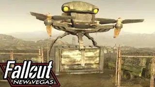 Вы можете найти грузовых роботов Анклава в Fallout New Vegas