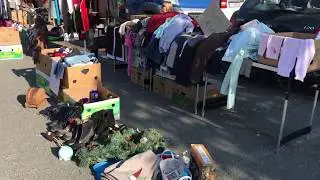 Flohmarkt Graz  Puntigam  Trödelmarkt Rundgang