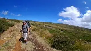 Tawonga Huts to Pretty Valley walk back