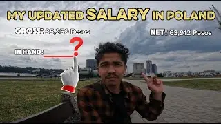 My Updated Salary,Room rent,Transportation dito sa Poland | Edrian Wagan