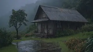 Rain Sounds Flowing Through the Night to Ease Stress and Support Healing Sleep
