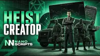 YOUR CUSTOM HEIST BUILDER - NANO Scripts FiveM (QBCore, QBox, ESX)