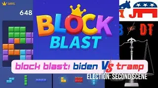 Duel Playing Block Blast | JB vs DT | Election Race: Second Scene