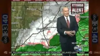 James Spann Nailed With A Snowball