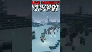 Minecraft Legends Live Stream Announcement #shorts