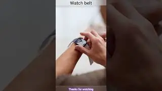 watch belt for Apple watch #shorts #youtube #viral #trending #unboxing #new #tech #apple #watch #ai