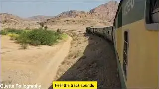 Travelling with Harnai Passenger Train || Beautiful section Sibi - Harnai ||