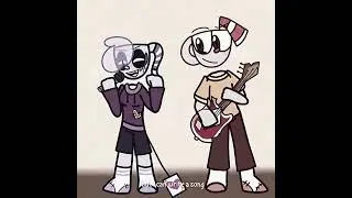 You&rsquo;re my sweetheart! | teasha x cuphead. #oc #art #cuphead #cupheadoc #ocxcanon