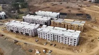 Construction continues for Roanoke's largest apartment complex