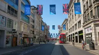 Oxford Street LOCKDOWN 🔒 London Walk