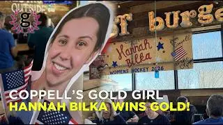 Coppell&rsquo;s Hannah Bilka and Team USA Women&rsquo;s Hockey Sing National Anthem After Gold Medal Win